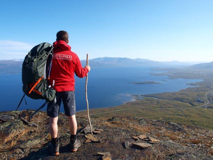 Murray, face à l'immensité de la nature !