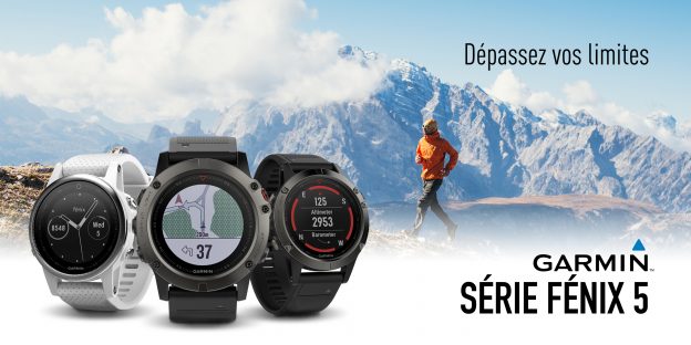 Fénix 5, la nouvelle montre GPS alliant sport, aventure et élégance !