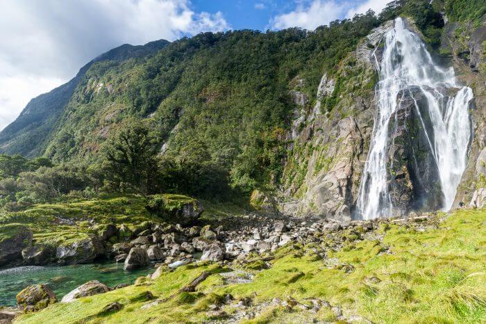 Milford sound cascade