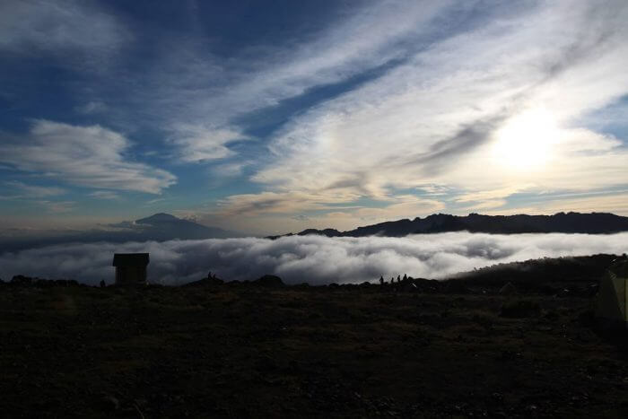 Les nuages du kilimandjaro