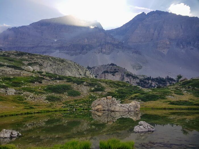 Chullanka dans les Alpes