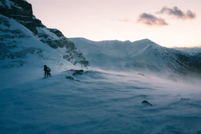 Joffrey Maluski en montagne