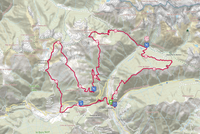 Course trail UTCAM 50km