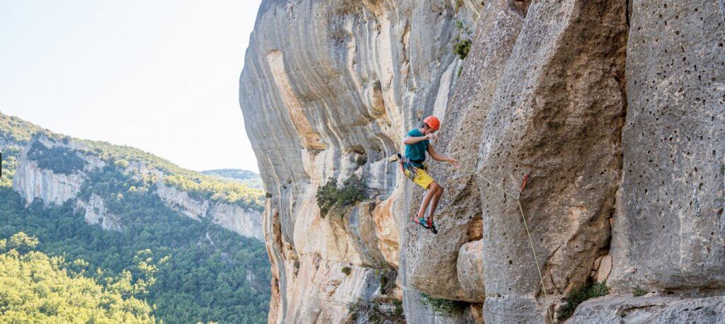 escalade falaise