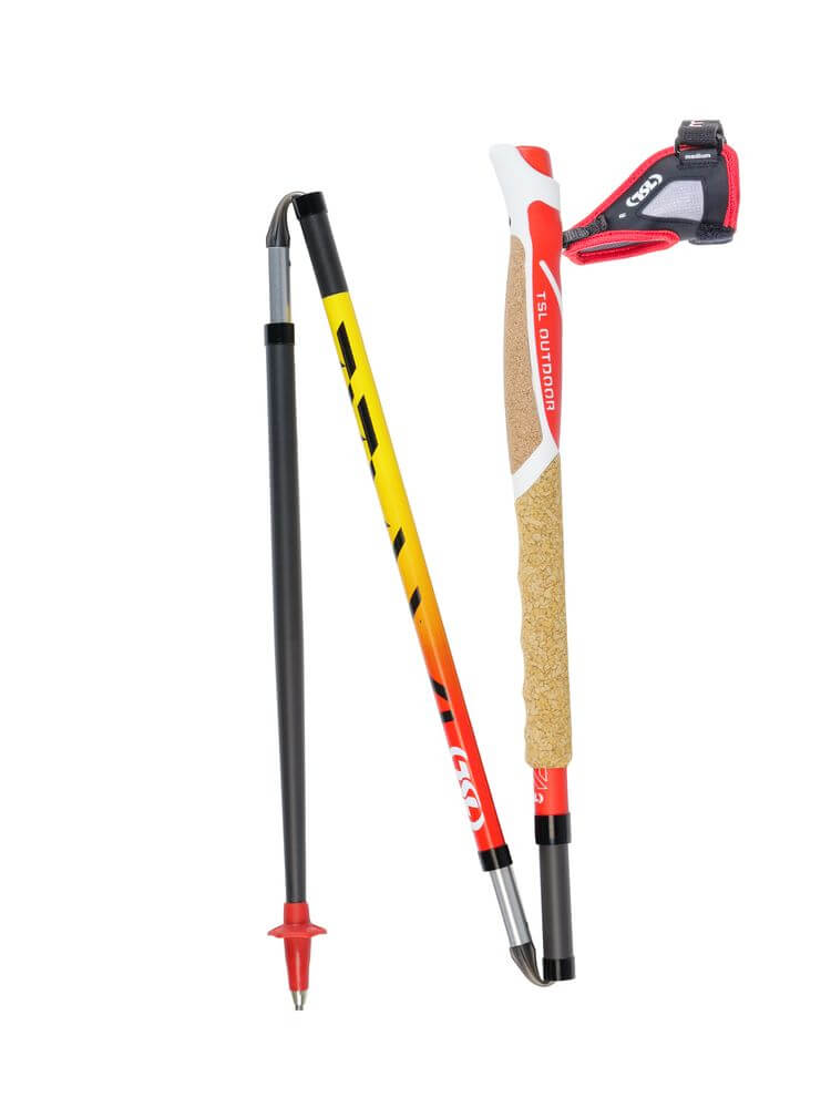 bâtons trail Carbon 4 fire TSL