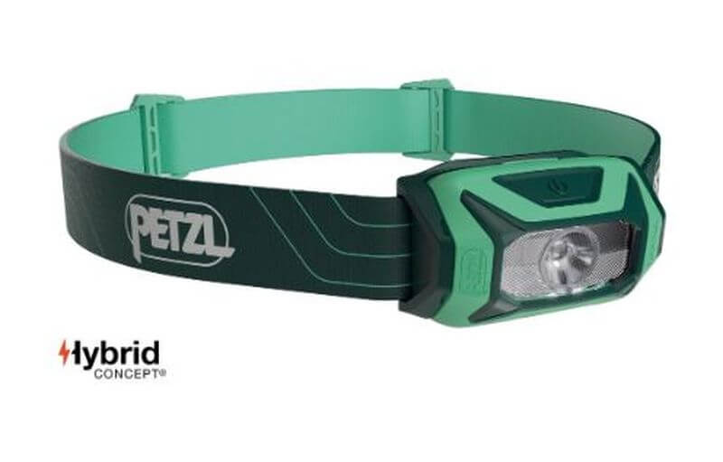 Lampe frontale randonnée Tikkina Vert Petzl
