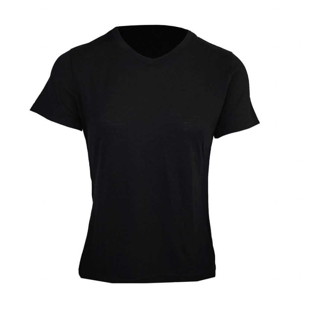 Tee-shirt Femme Mérino Explore Black