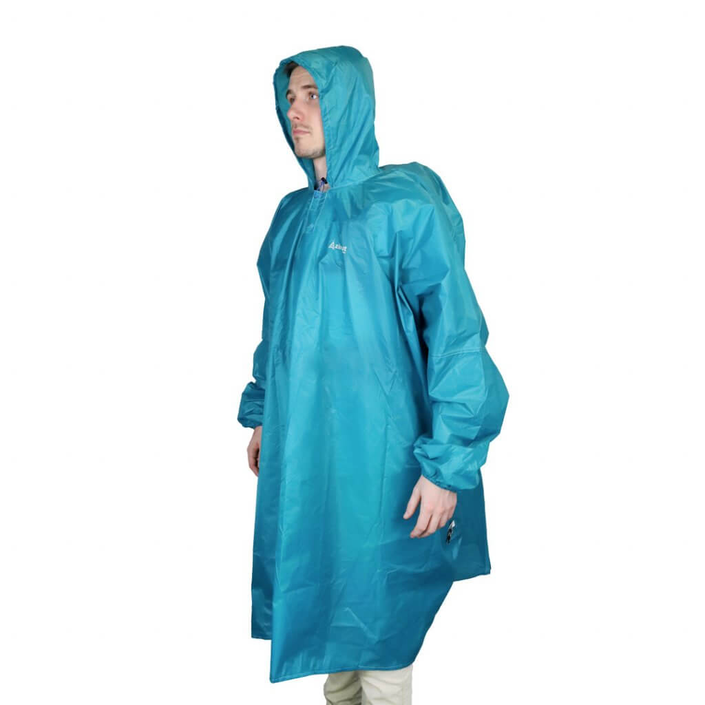 poncho Pelerine ultralight bleu azimut