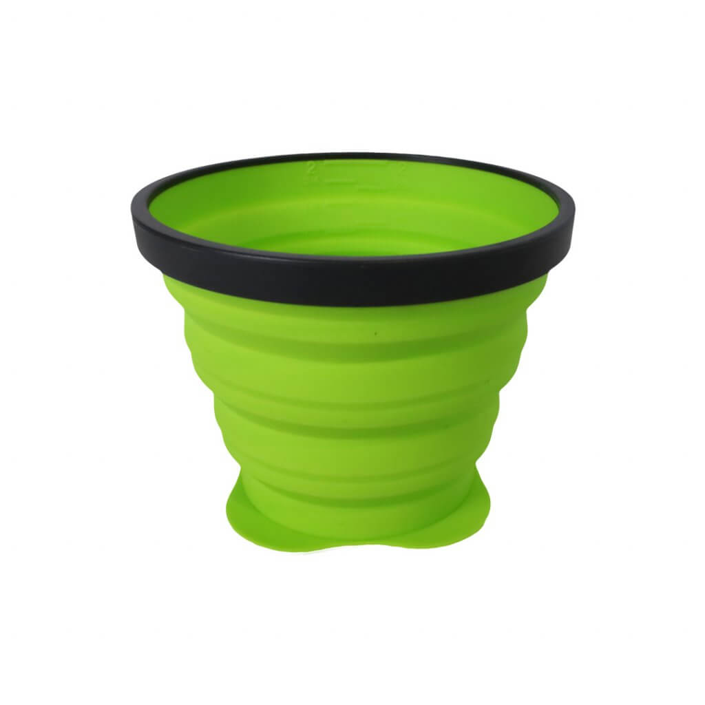 Gobelet pliant 480 ml vert lime