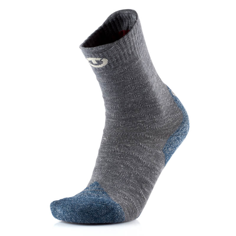 Double trek temperate grey unisex - chaussettes therm-ic
