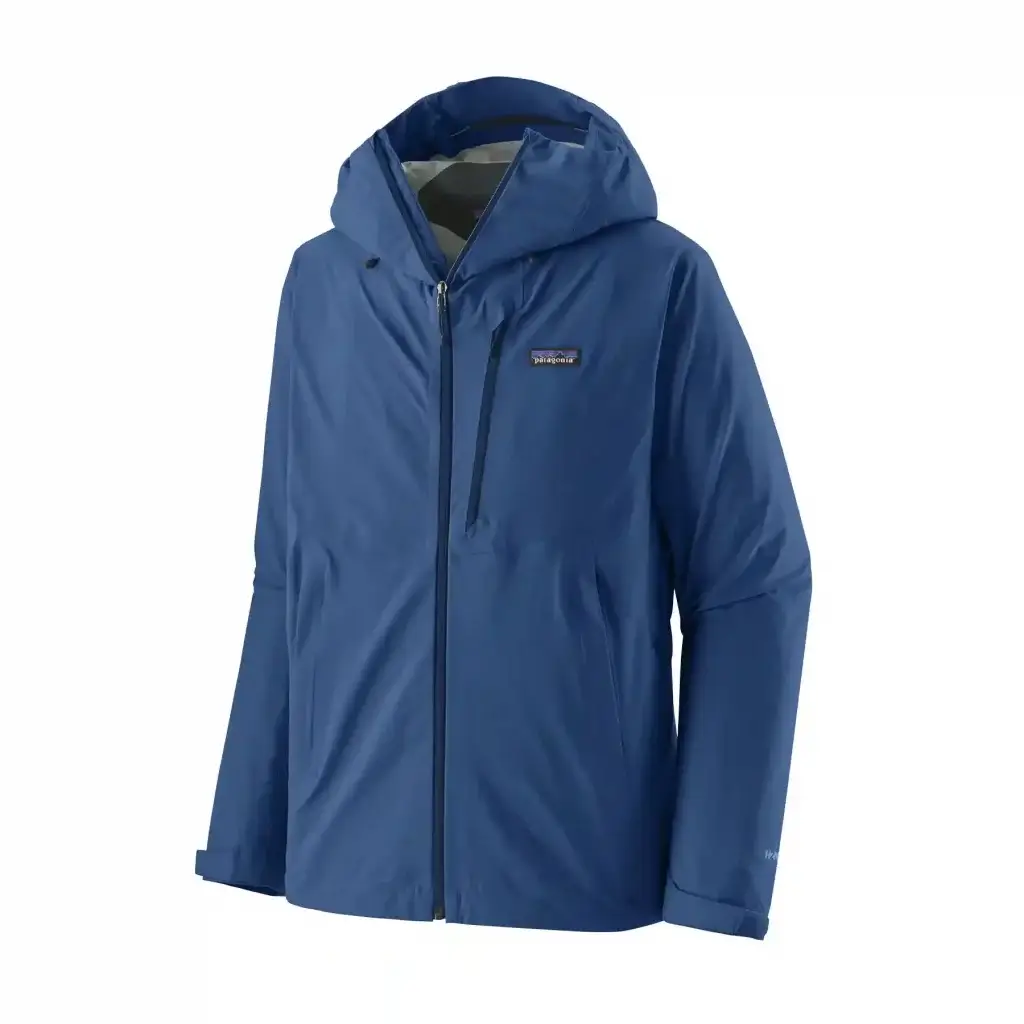 Veste granite crest rain clement blue - veste | patagonia
