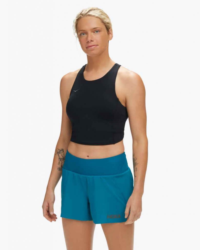 Brassière crop top femme elaro black
