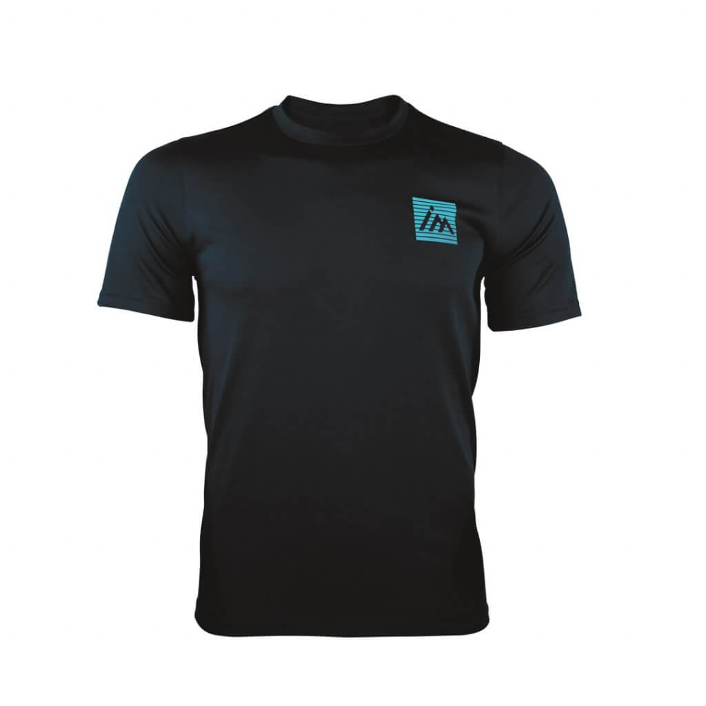 Men t-shirt trail+ black
