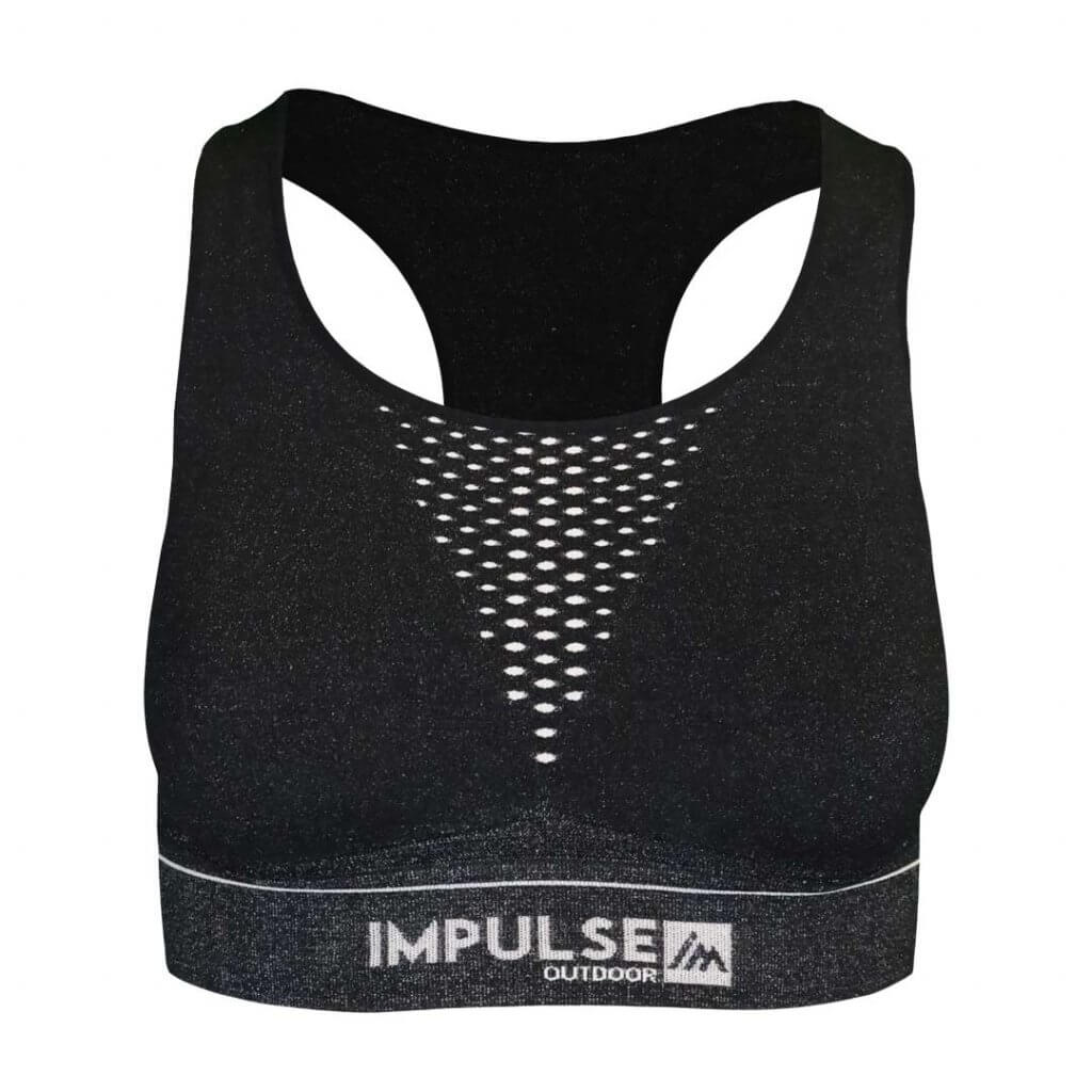 Brassiere femme seamless trail+ black
