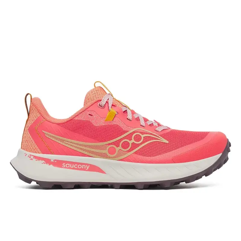 Peregrine 15 coral salmon femme - chaussures | saucony