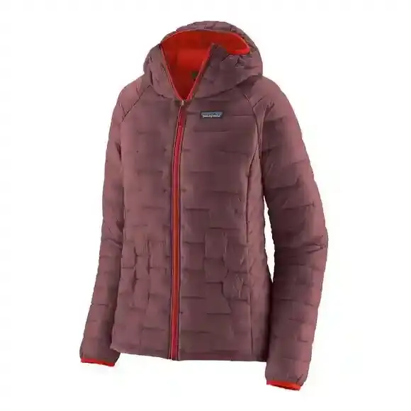 Doudoune femme micro puff sweat dark ruby