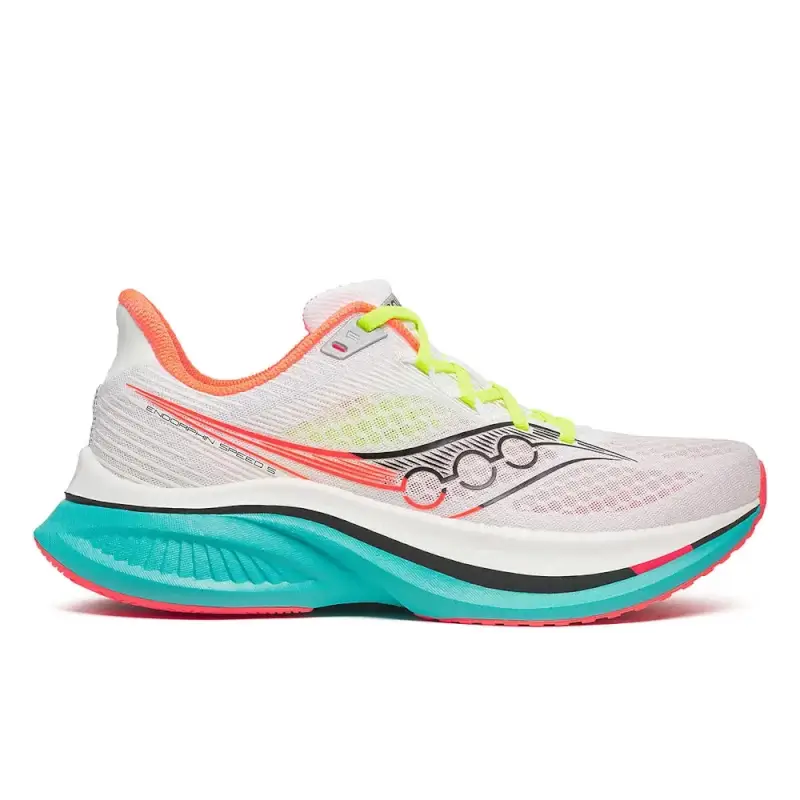 Endorphin speed 5 white mutant femme - chaussures | saucony