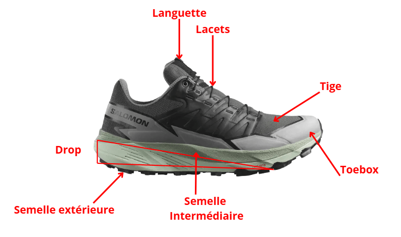 chaussures Salomon Thundercross asphalt spray