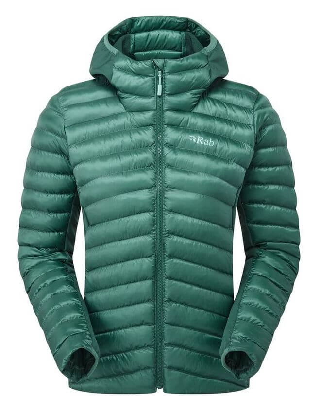 Doudoune femme cirrus flex eucalyptus green slate