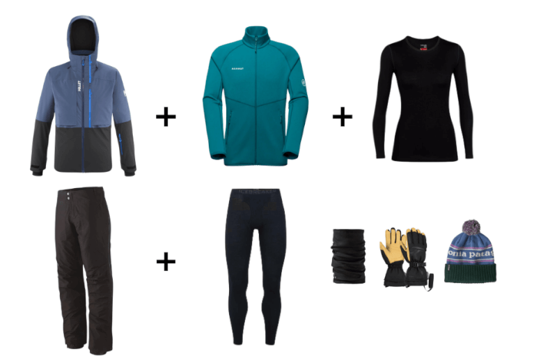vêtements de ski