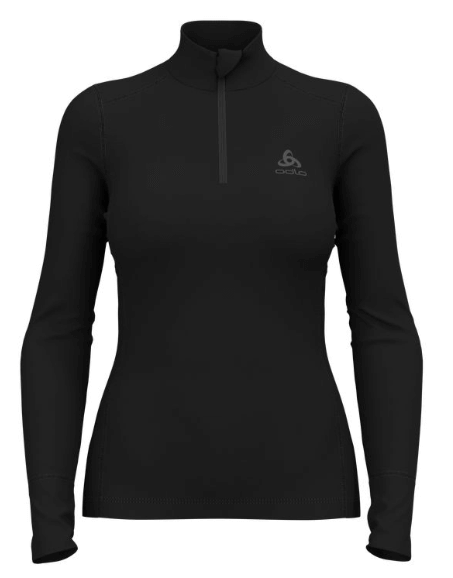 T-shirt Femme Merino 260 Turtle Neck Black - Tee Shirt Ml | Odlo
