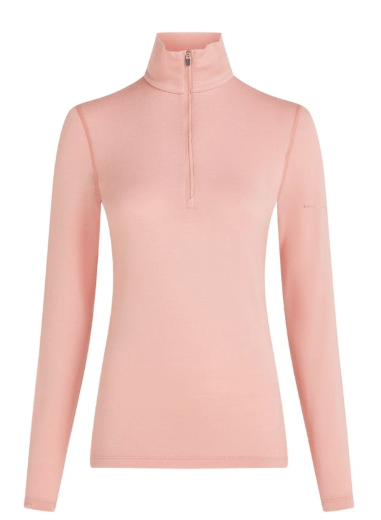 T-shirt Femme 260 Tech 1/2 Zip Blusch
