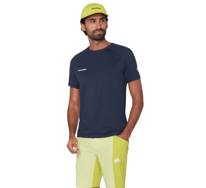 T-Shirt Ducan Fl Marine - Tee Shirt Mc | Mammut