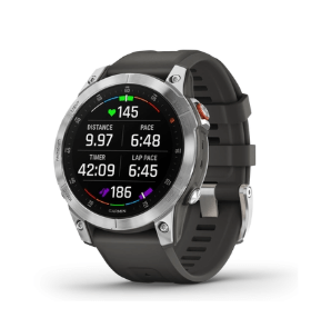 Epix Acier Silver – Bracelet Gris - Gps Running | Garmin
