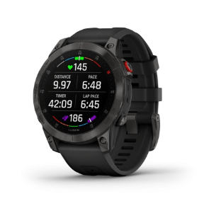 Epix Sapphire Titane Black Dlc – Bracelet Noir | Garmin