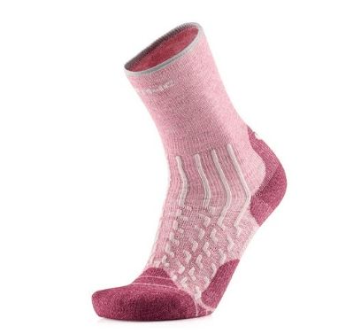 Outdoor Light Linen Crew Ld Pink - Chaussettes | Thermic
