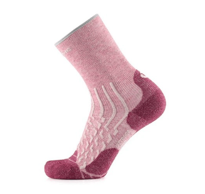 Outdoor Light Linen Crew Ld Pink - Chaussettes | Thermic
