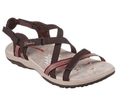Sandale Reggae Slim Chocolat - Sandales | Skechers
