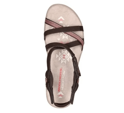 Sandale Reggae Slim Chocolat - Sandales | Skechers
