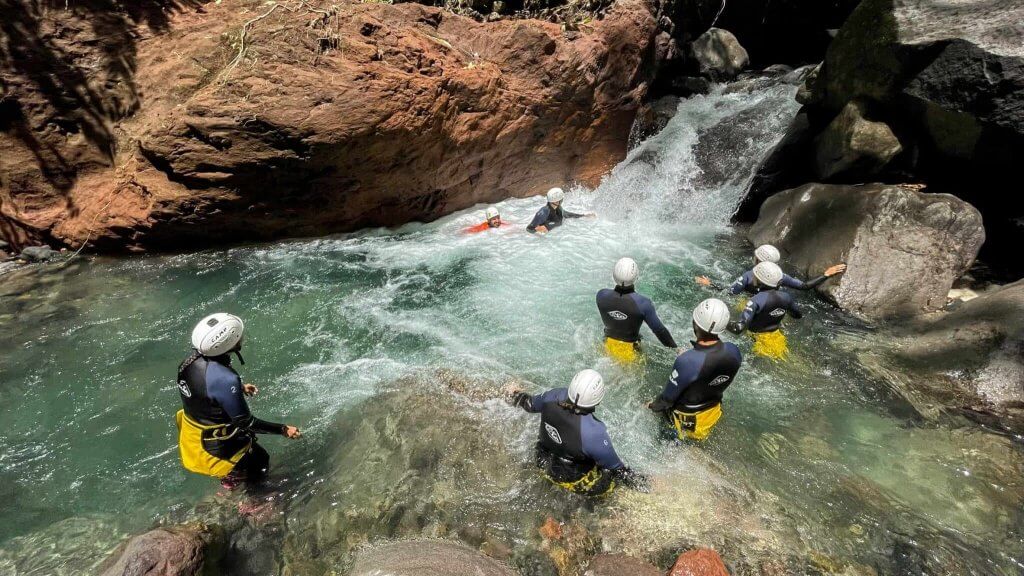 canyoning